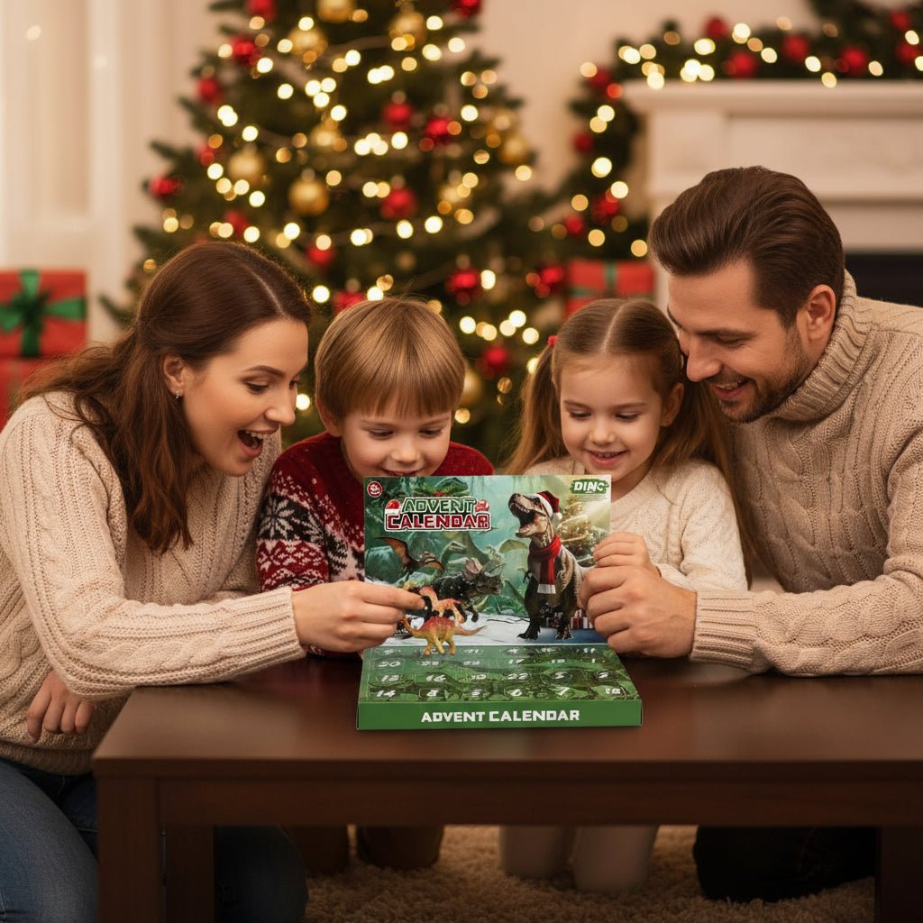 Børns Julekalender med Dinosaurer og Overraskelser