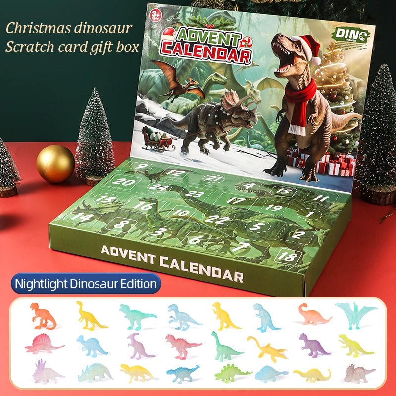 Børns Julekalender med Dinosaurer og Overraskelser