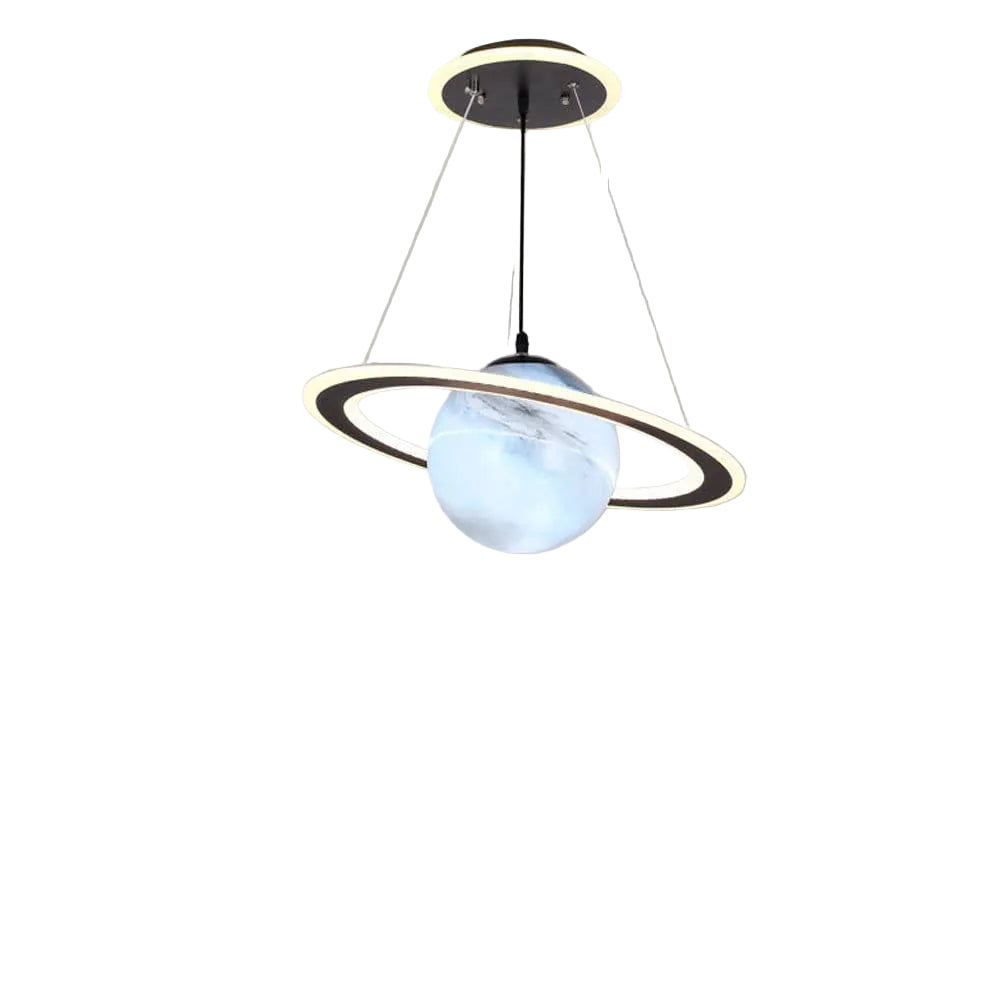 Børns LED Hængelampe Planetarisk Design