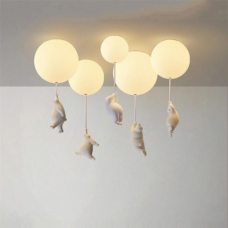 Børns Loftslampe Bjørn Design