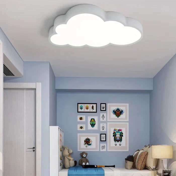 Børns Loftslampe Sky Design Med Unikt Skydesign