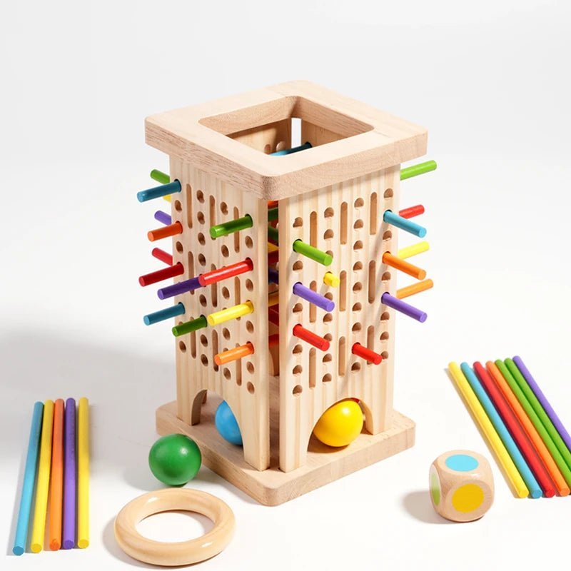 Børns Montessori Legetøj Tællestænger Sæt til Kognitiv Læring og Finmotorik