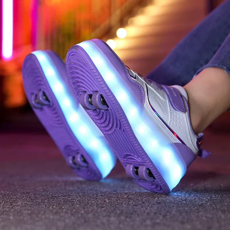 Børns Rulleskøjter med LED Lys