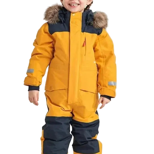 Børns Skioverall Vandtæt og Vindtæt med Hætte