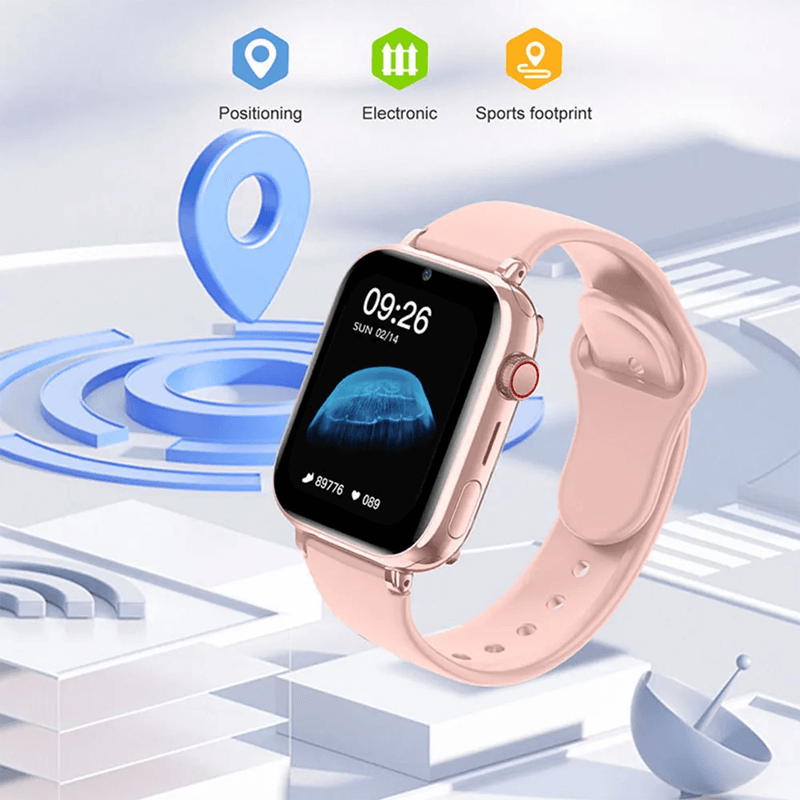 Børns Smart Ur med 4G Videoopkald og GPS