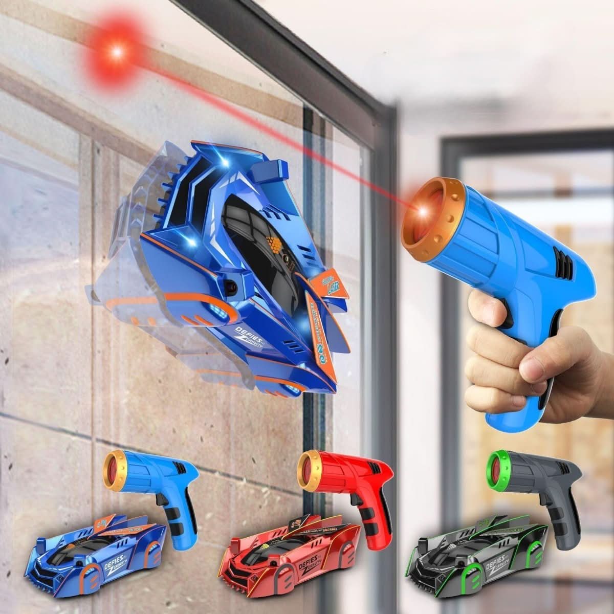 Børns Vægklatrende RC-bil med Laserstyring