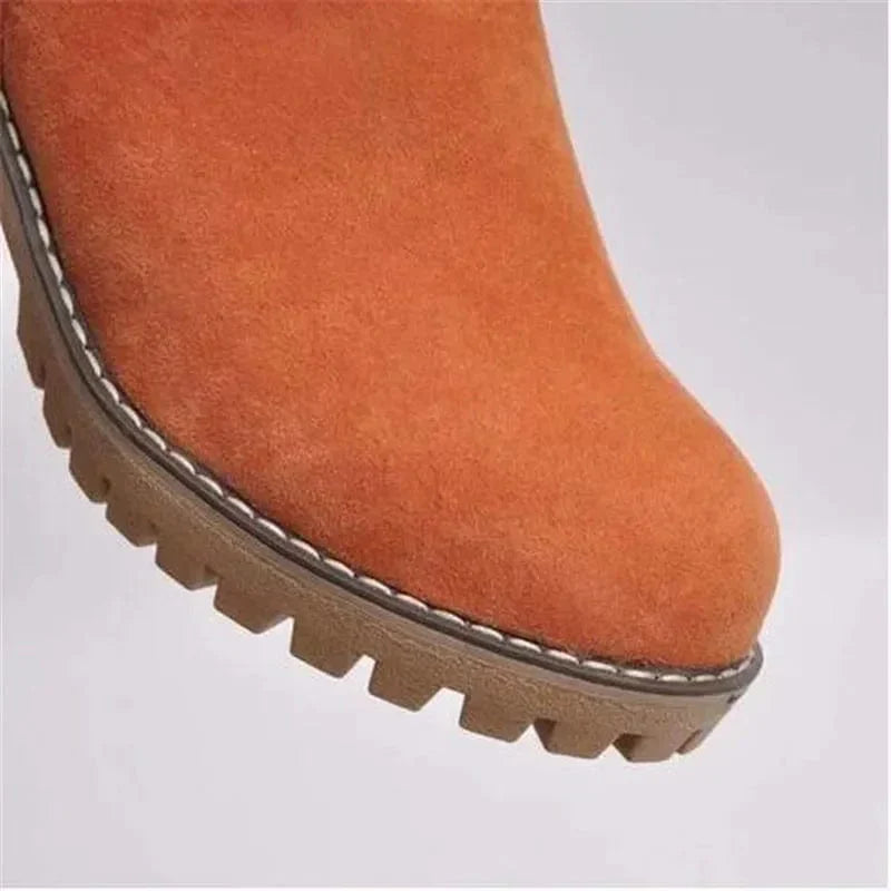 Ella | Mid-Calf Uldstøvler