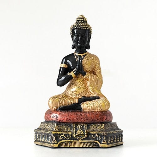Buddha Statue Mediterende Design