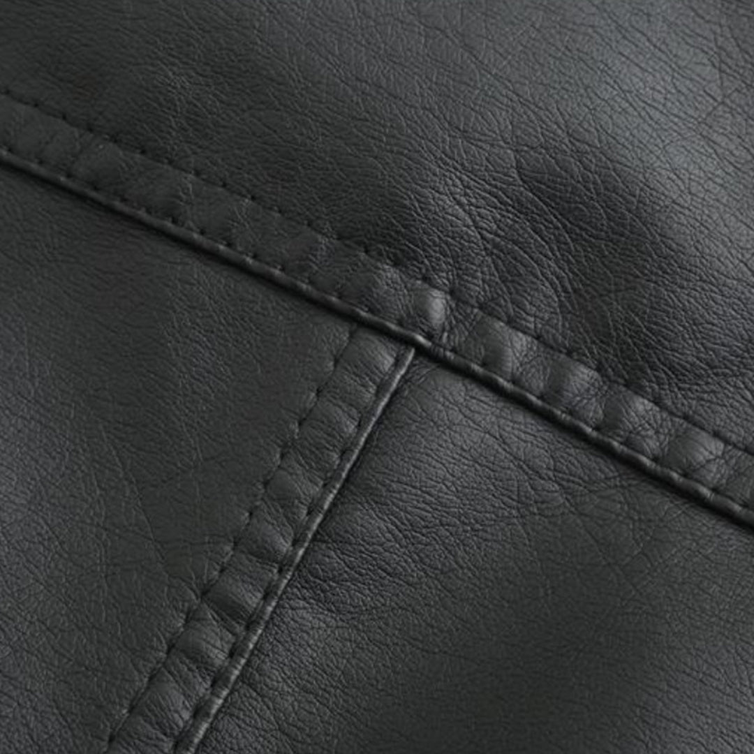 Janiyah Kvinders Læderjakke – Chic Ståkrave, Lynlåse & Elegant Moderne Stil