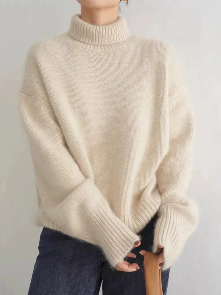 Amaya | Luksus Cashmere Turtleneck Sweater