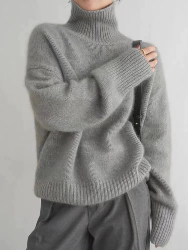 Amaya | Luksus Cashmere Turtleneck Sweater