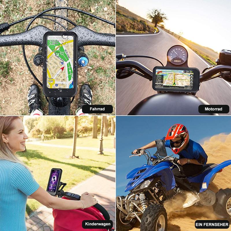 Cykelholder til Mobiltelefon med USB Oplader