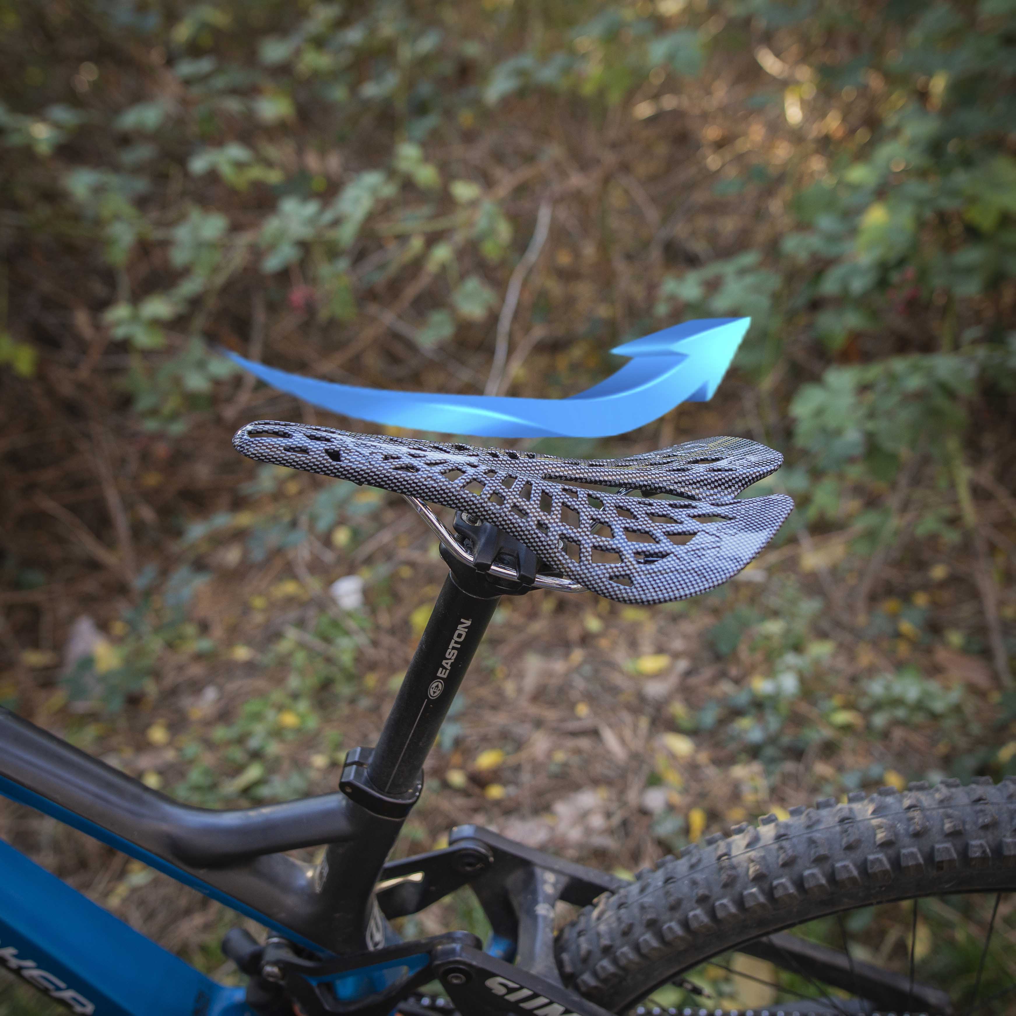 Cykelsadel med Integreret Affjedring