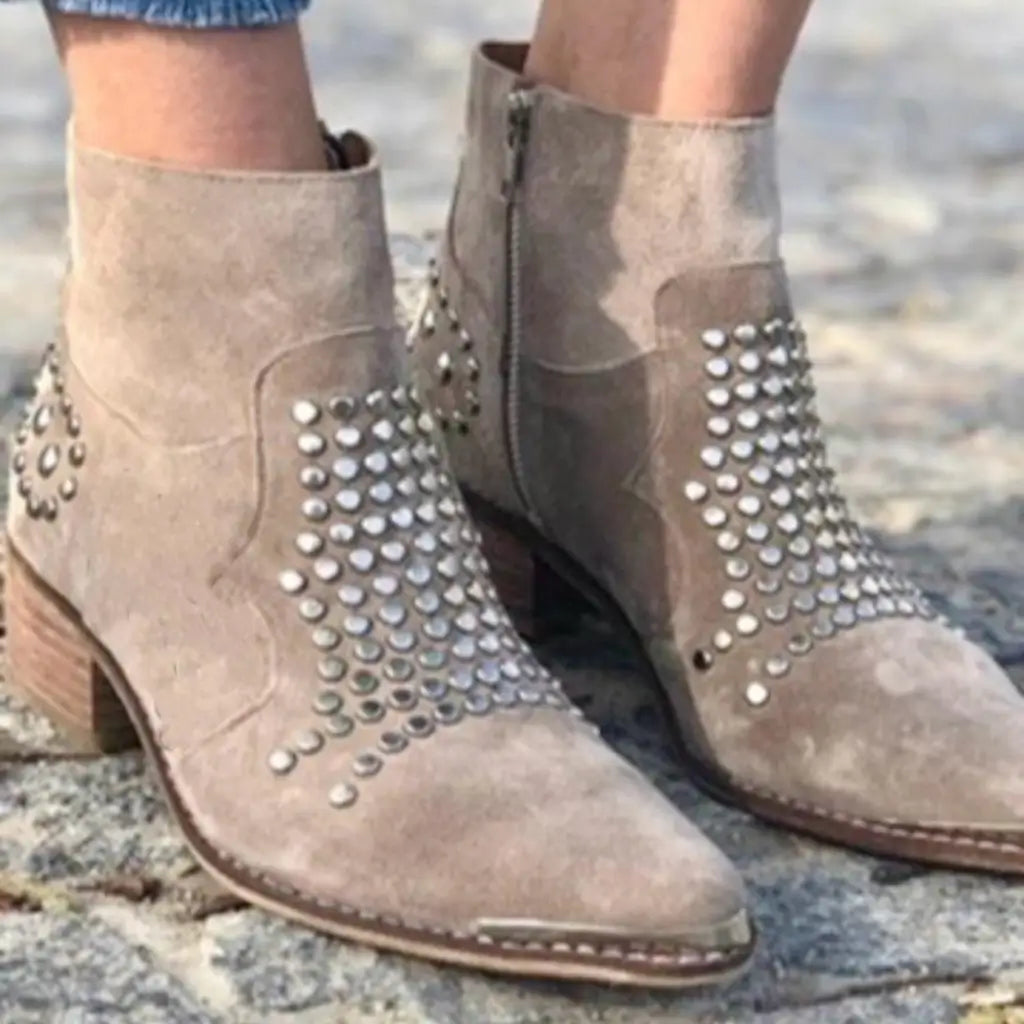 ANKLE STØVLER MED STUDS