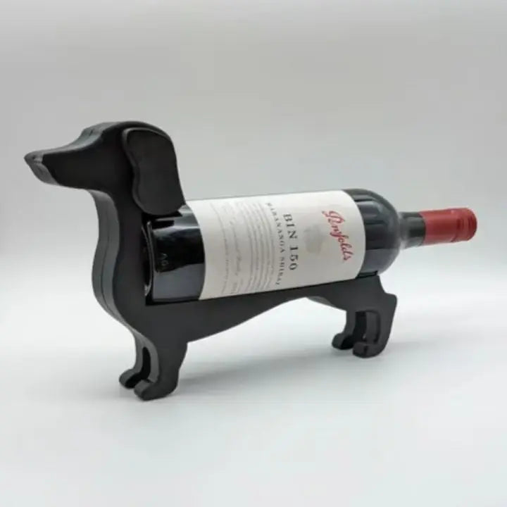 Dachshund Vinflaskeholder Unik Design Dekorativ Indretning