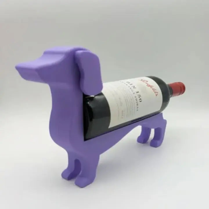 Dachshund Vinflaskeholder Unik Design Dekorativ Indretning