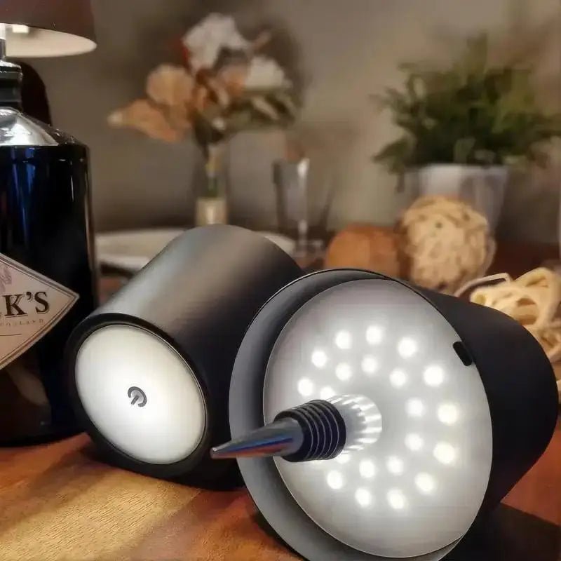 Dæmpbar LED-bordlampe med 3 farvetilstande