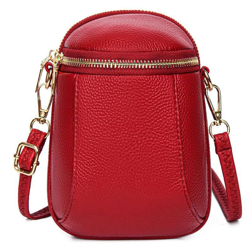 Kvinders Crossbody Taske Vegansk Læder Kompakt Design