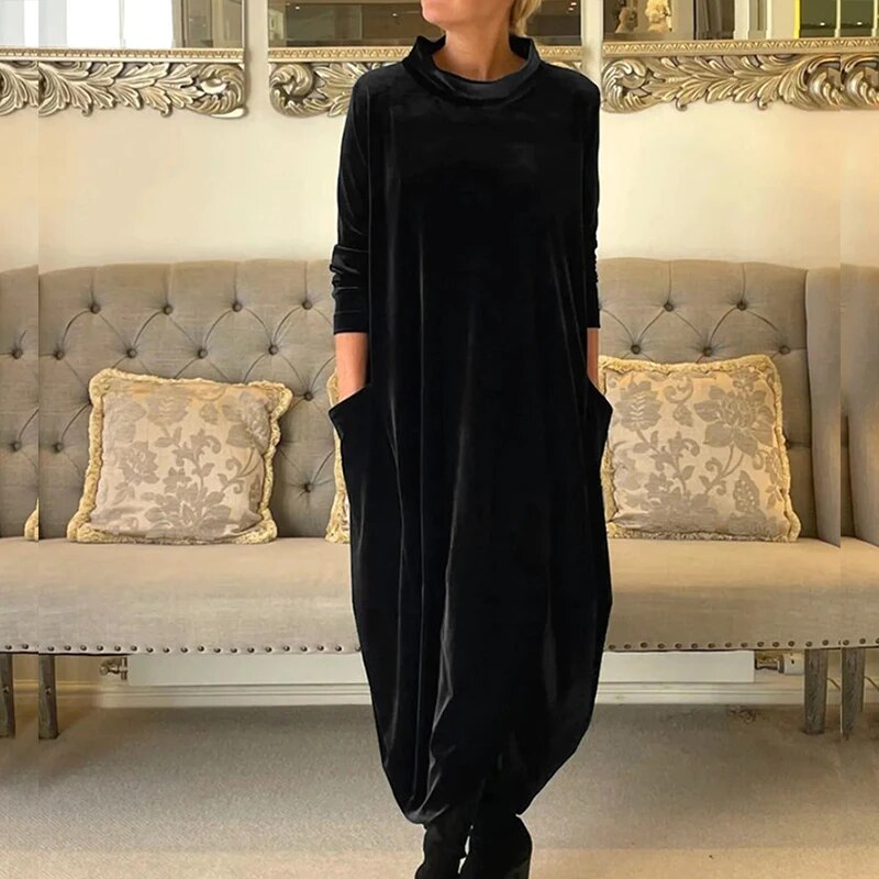 Kvinders Kjole Flydende Silhuet Feminint Design