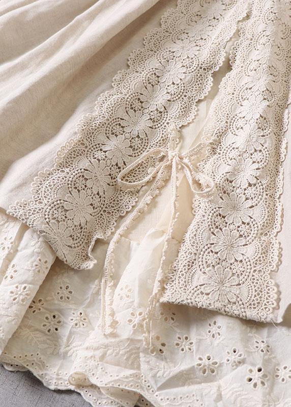 Kvinders Nederdel Rynket Patchwork Stil