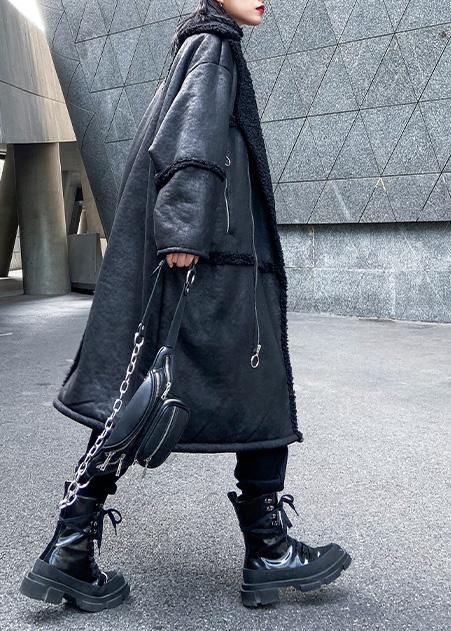 Kvinders Oversized Lange Jakker Vinterfrakke