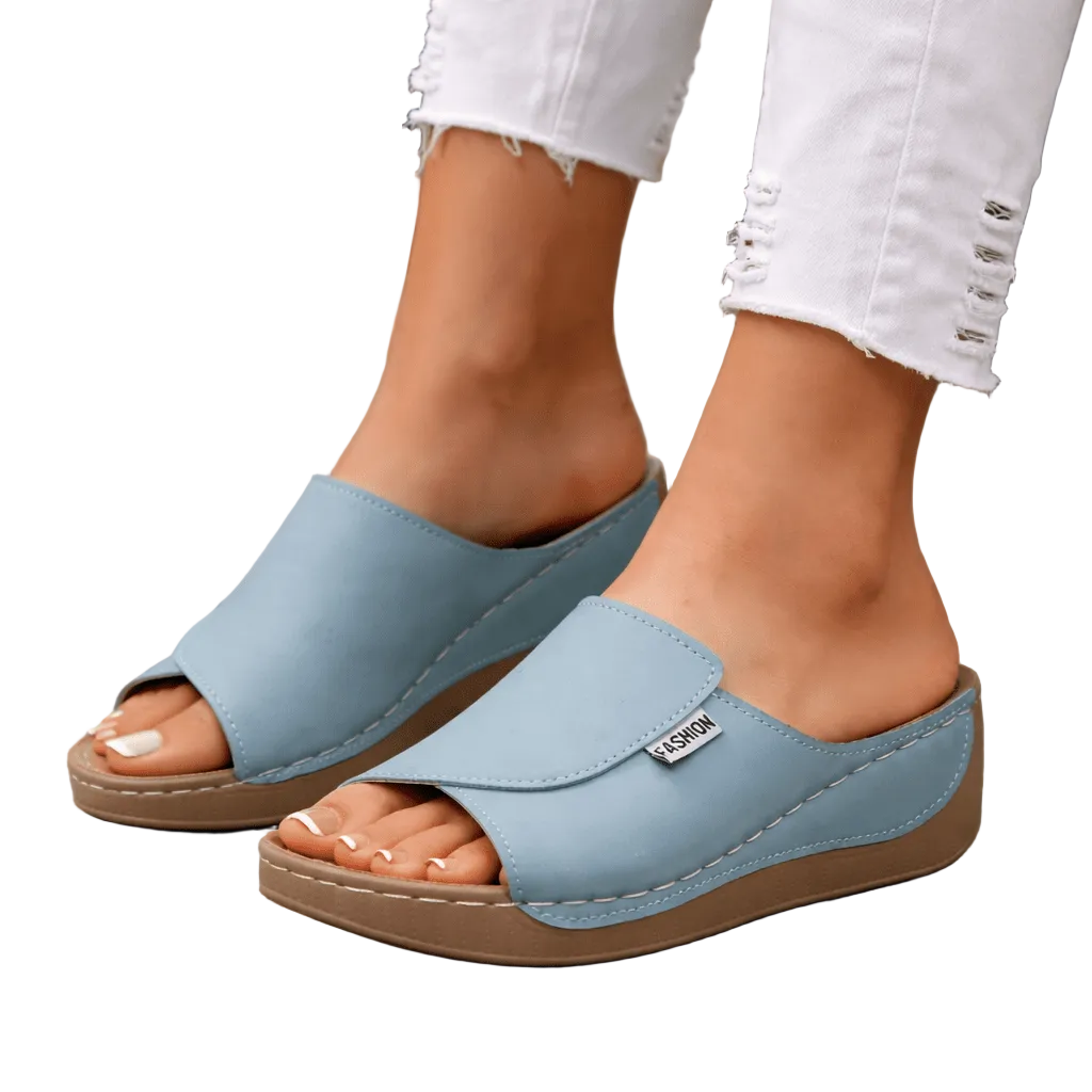 Dame Sandaler Justerbare Stropper Komfortable og Moderne