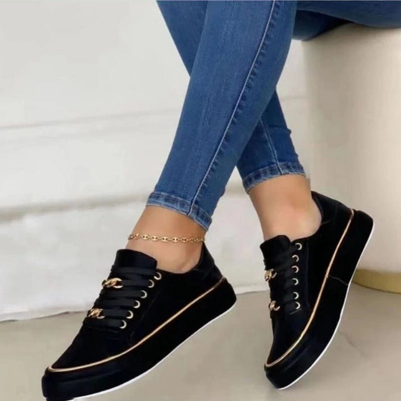 Kvinders Sneakers Komfortabel Design Åndbart Tekstil