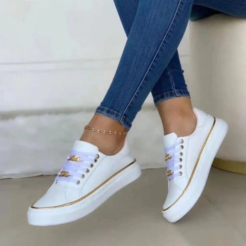 Kvinders Sneakers Komfortabel Design Åndbart Tekstil