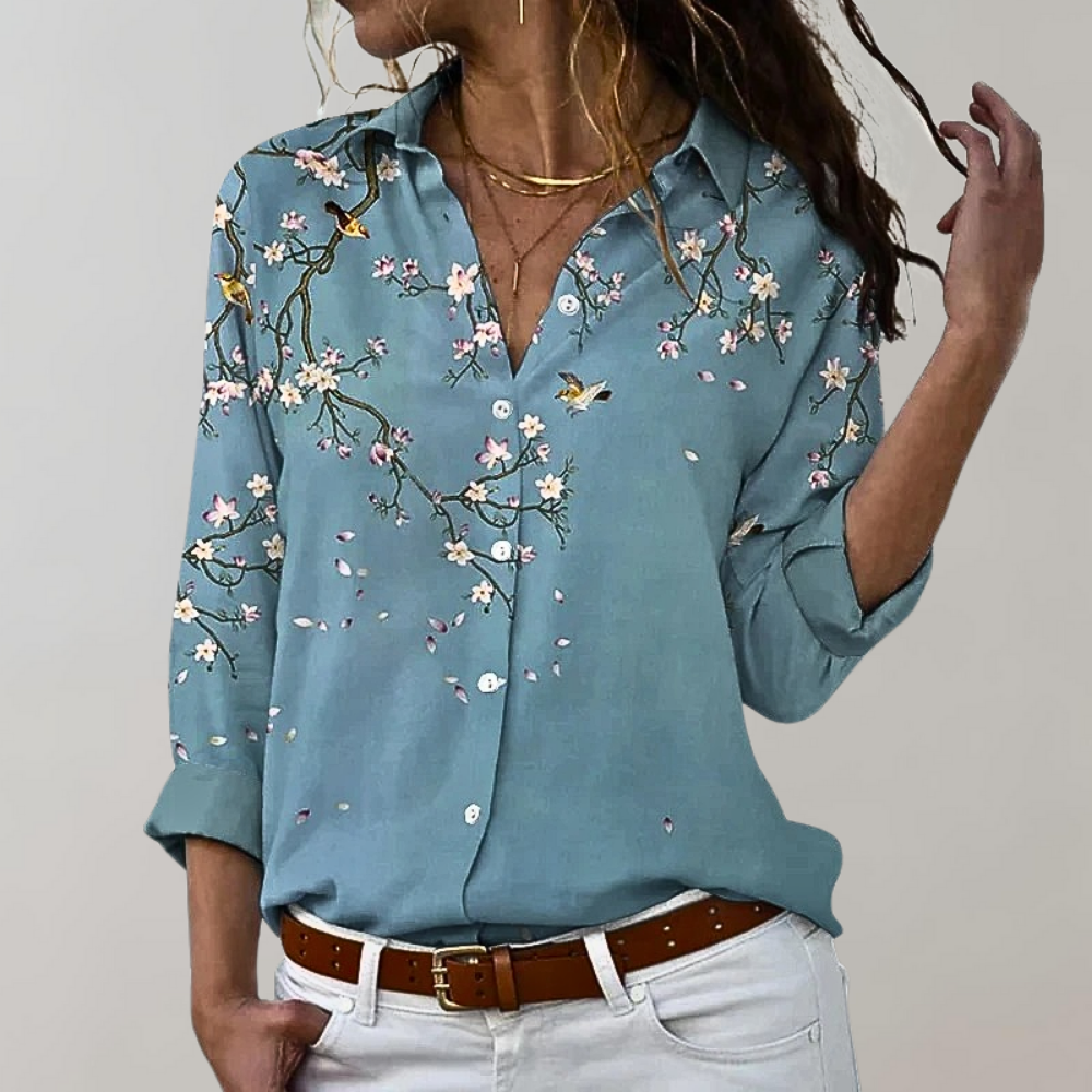 kvinder bluse med stil til efteråret