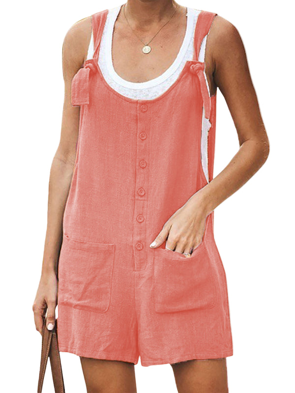 Kvinders Bib Shorts Bohemastil Bomuld