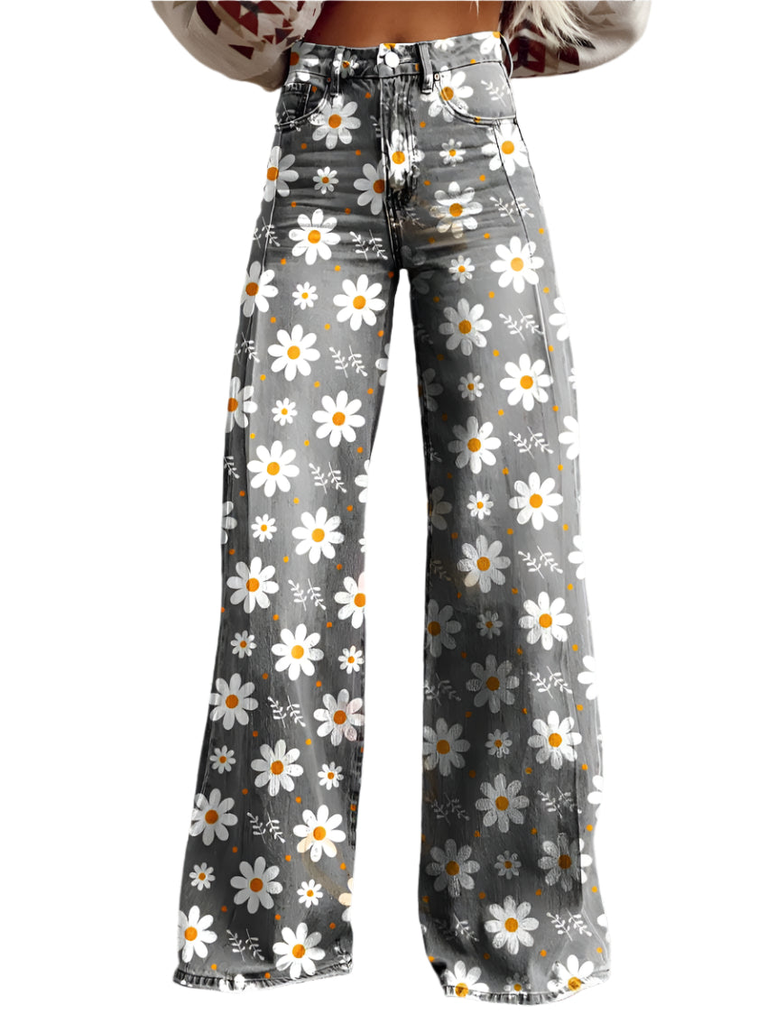 Kvinders Lange Denim Bukser Casual Komfort