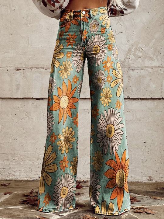 Kvinders Lange Denim Bukser Casual Komfort