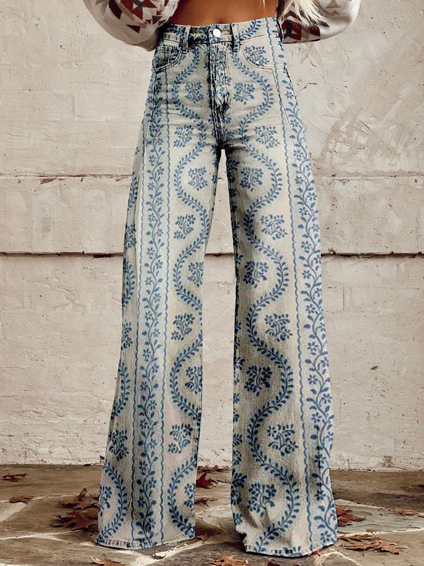 Kvinders Lange Denim Bukser Casual Komfort
