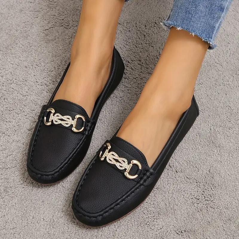 Kvinders Loafers Slip-On Læder