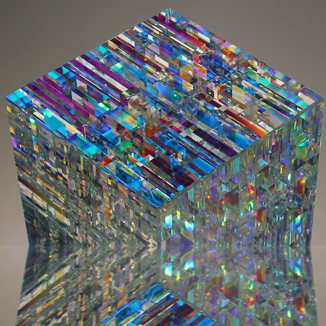 Dekorativ Fantasy Magic Cube Ornament