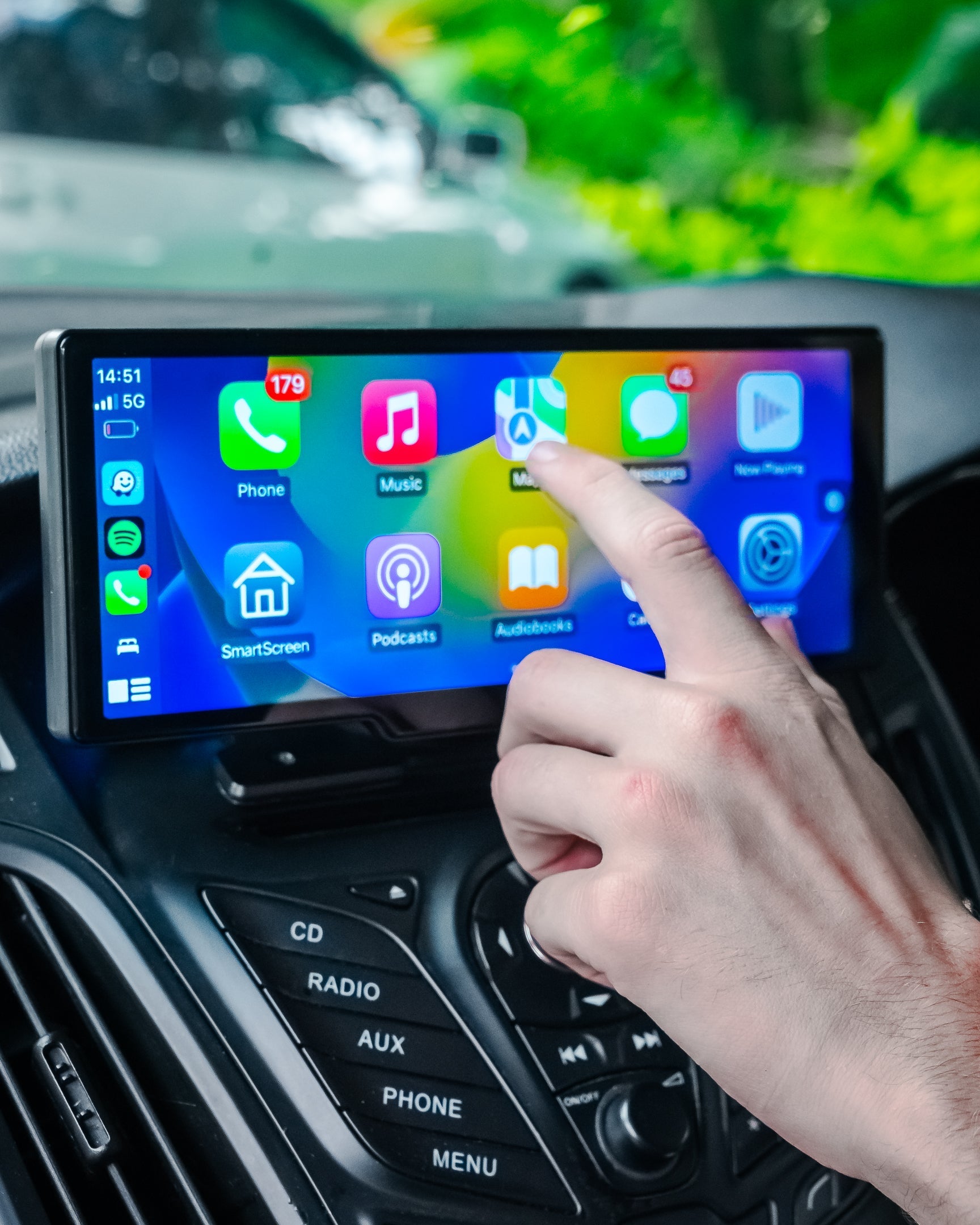 SmartRide Connect | Brugbar til enhver bil | Inkl. Apple / Android Carplay-zarada.dk