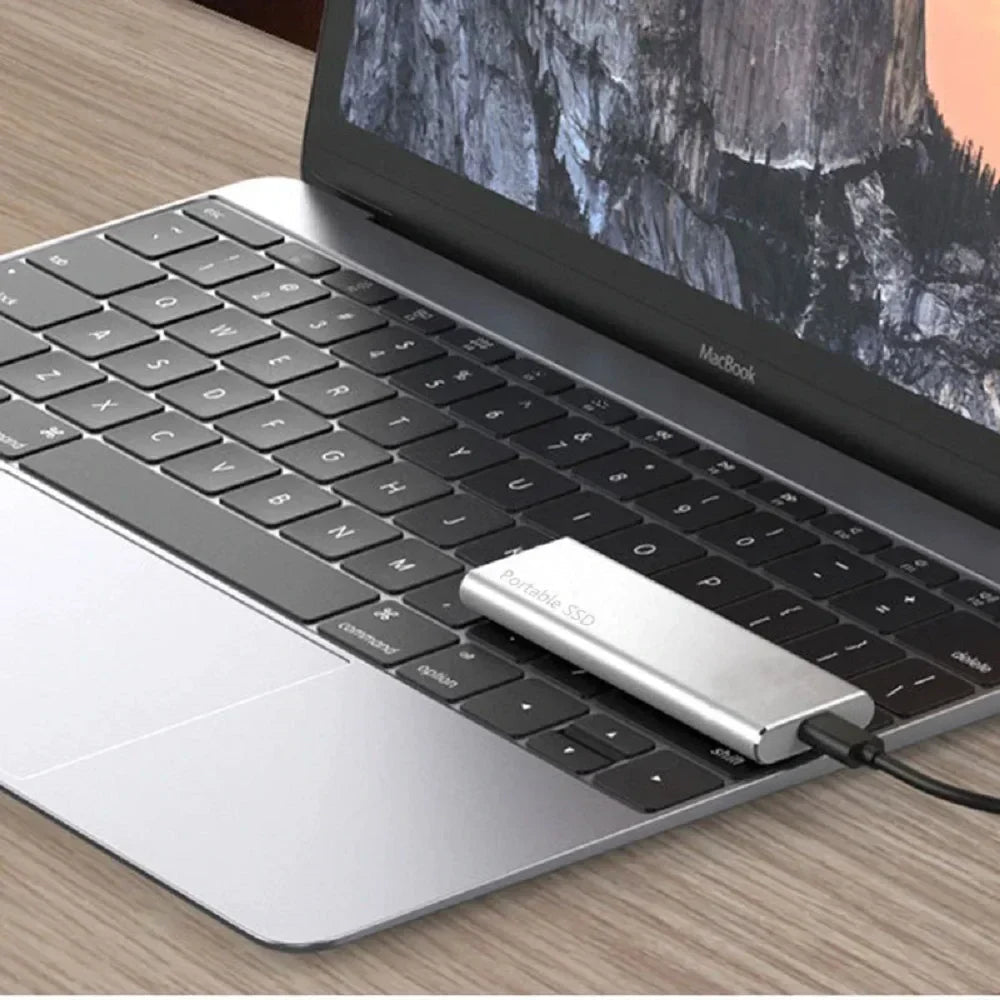 Ekstern Harddisk 2 TB Bærbar USB-C