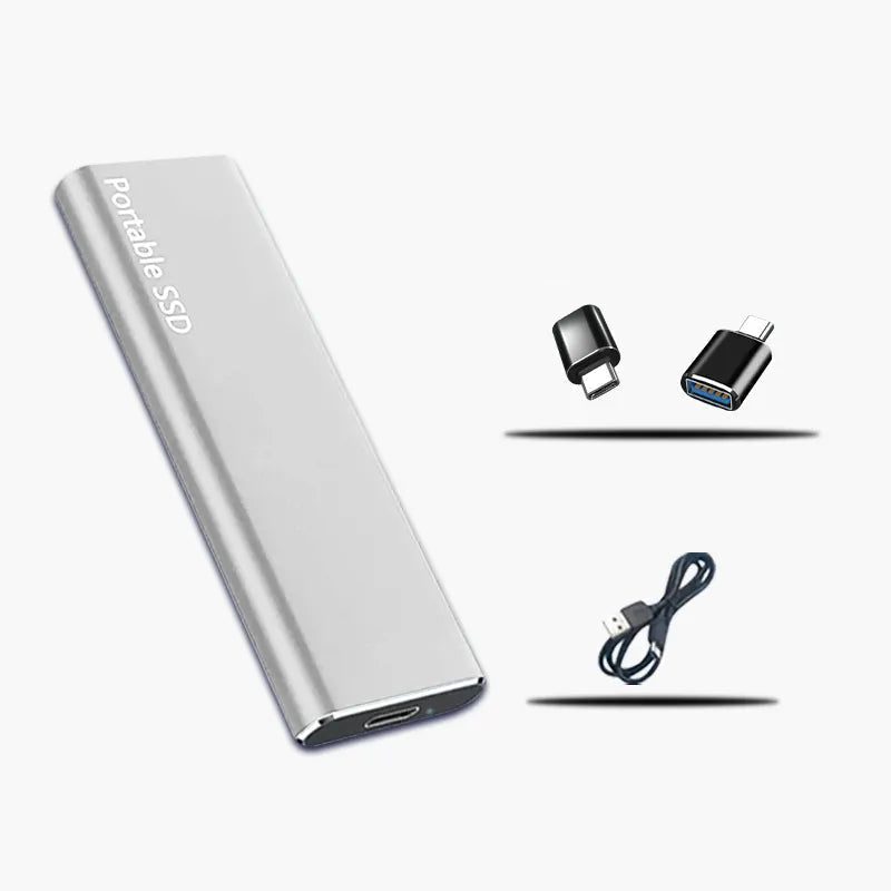 Ekstern Harddisk 4TB USB-C Bærbar Opbevaring