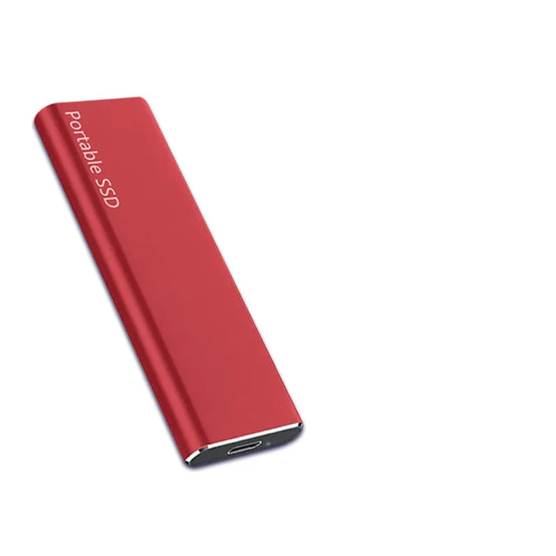 Ekstern Harddisk 4TB USB-C Slankt Metal Design til Dataopbevaring