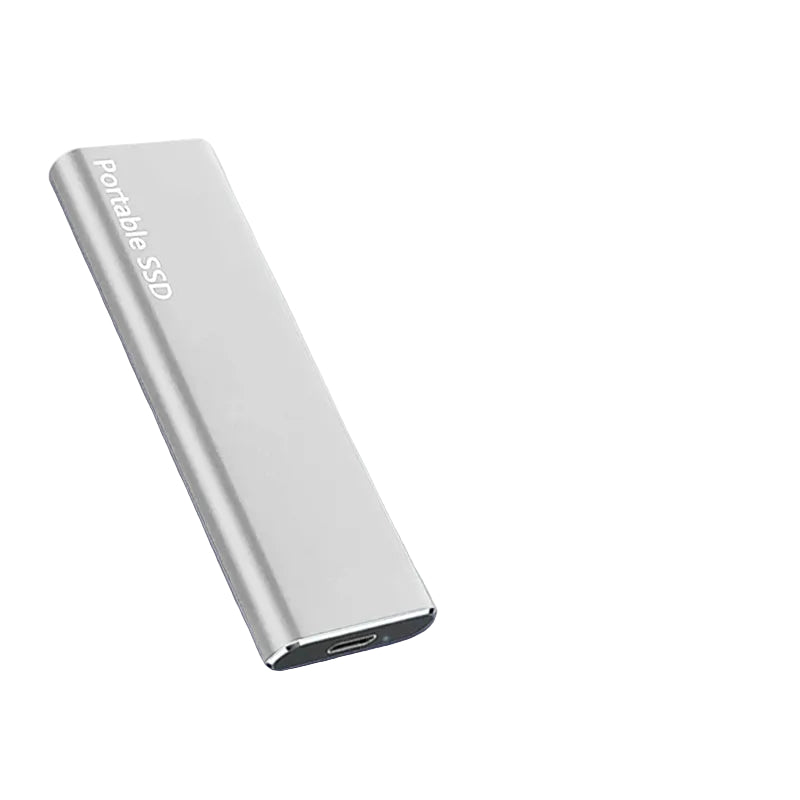 Ekstern Harddisk 4TB USB-C Slankt Metal Design til Dataopbevaring