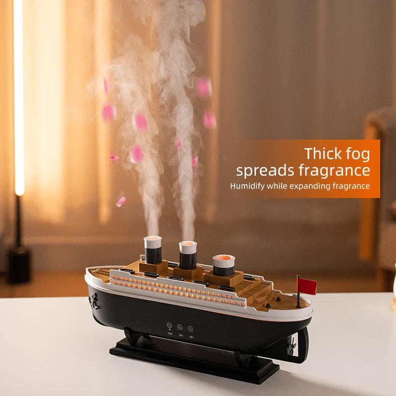 Elektrisk Aromaterapi Luftfugter med Havdesign