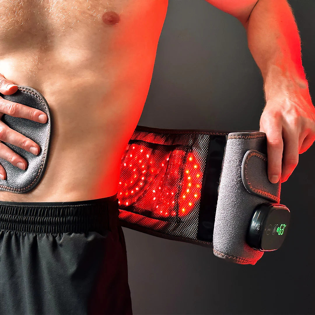 ErgoBelt Varmebælte med Rødt Lys og Vibration