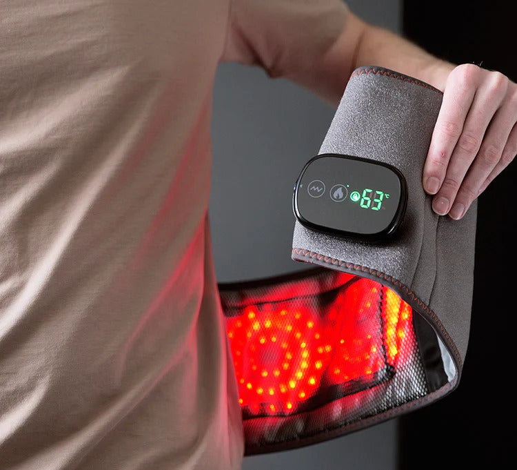ErgoBelt Varmebælte med Rødt Lys og Vibration