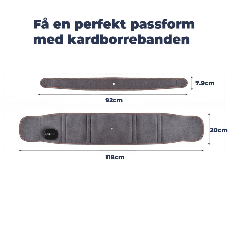 ErgoBelt Varmebælte med Rødt Lys og Vibration
