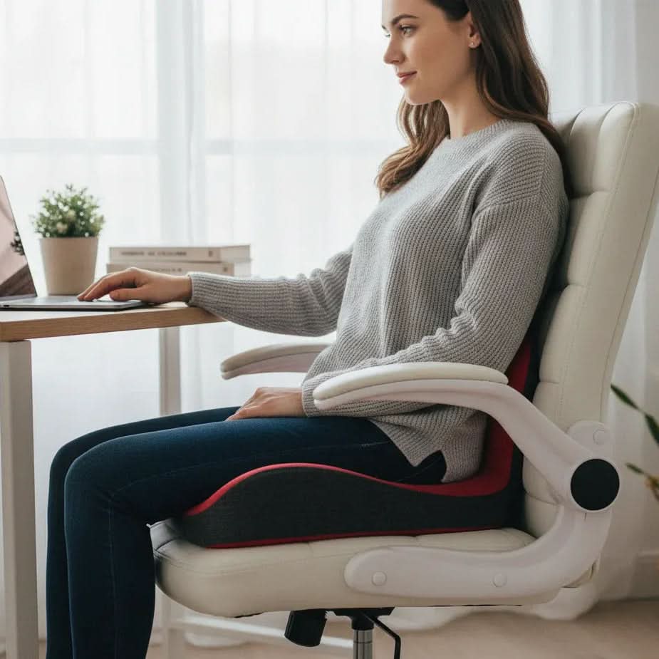 Ergonomisk L-formet Sædehynde til Komfort