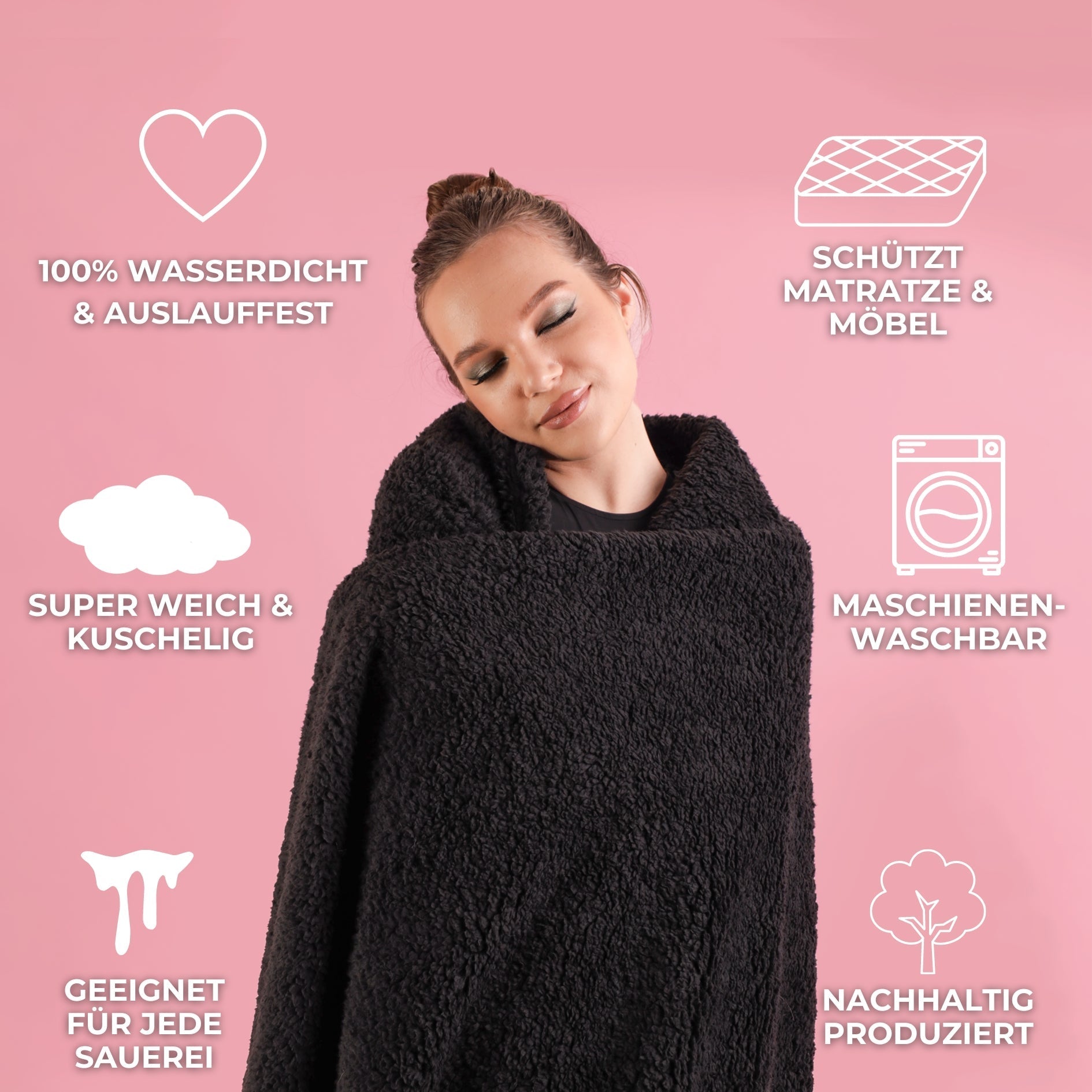 ComfyWarm Vandtæt Tæppe | Din Perfekte Vinterkammerat-zarada.dk