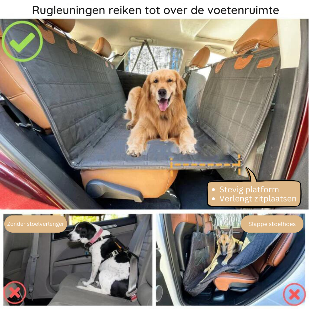 ComfortCarrier | Hvor bilbeskyttelse og komfort til din hund mødes | +Sikker hundesnor