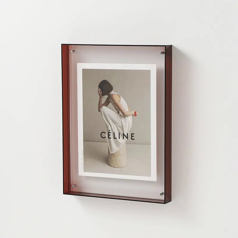 Farverig Gennemsigtig Billedramme Moderne