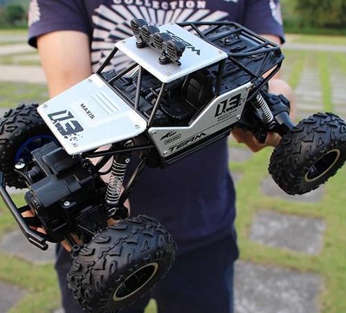 Fjernstyret Bil 4WD Off-Road med Dobbeltmotorer til Børn og Voksne