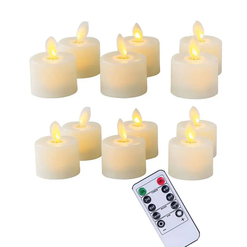Flameless LED Stearinlys med Bevægelse